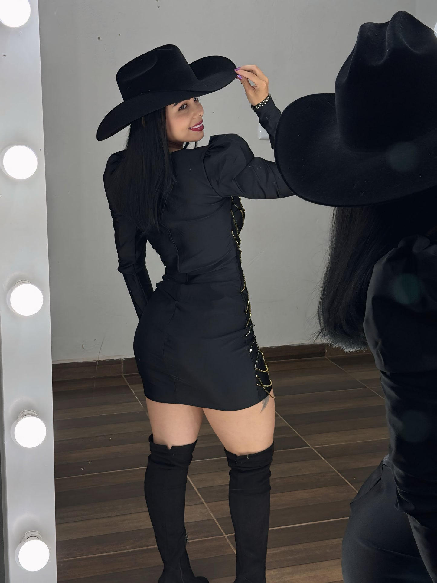 Vestido Dafini Preto
