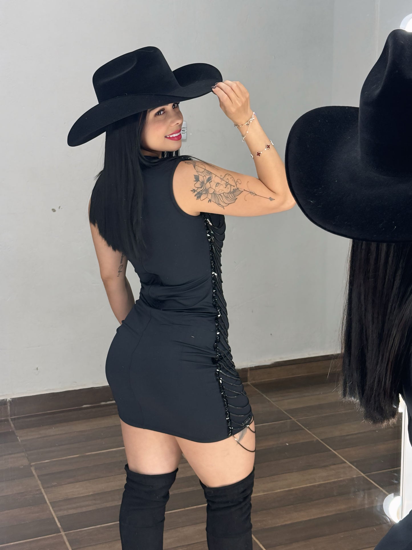 Vestido Corrente luxo
