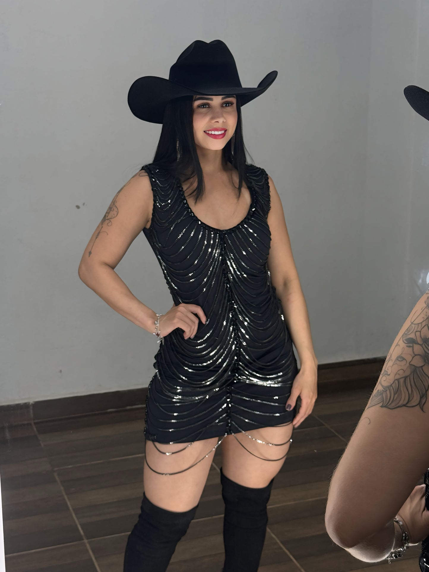 Vestido Corrente luxo