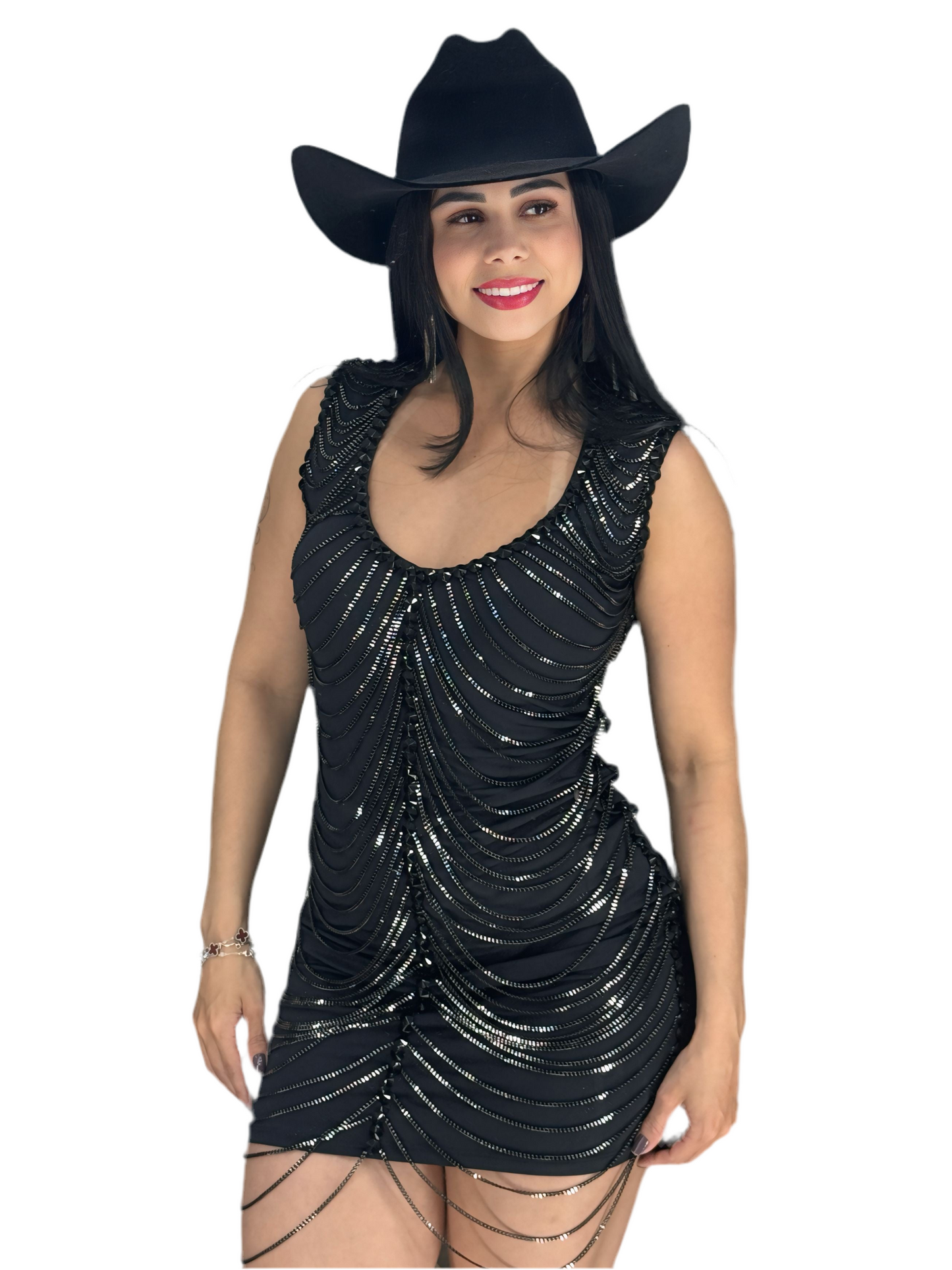 Vestido Corrente luxo