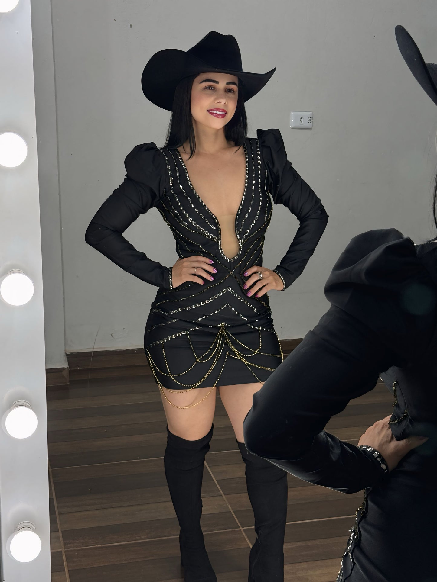 Vestido Dafini Preto