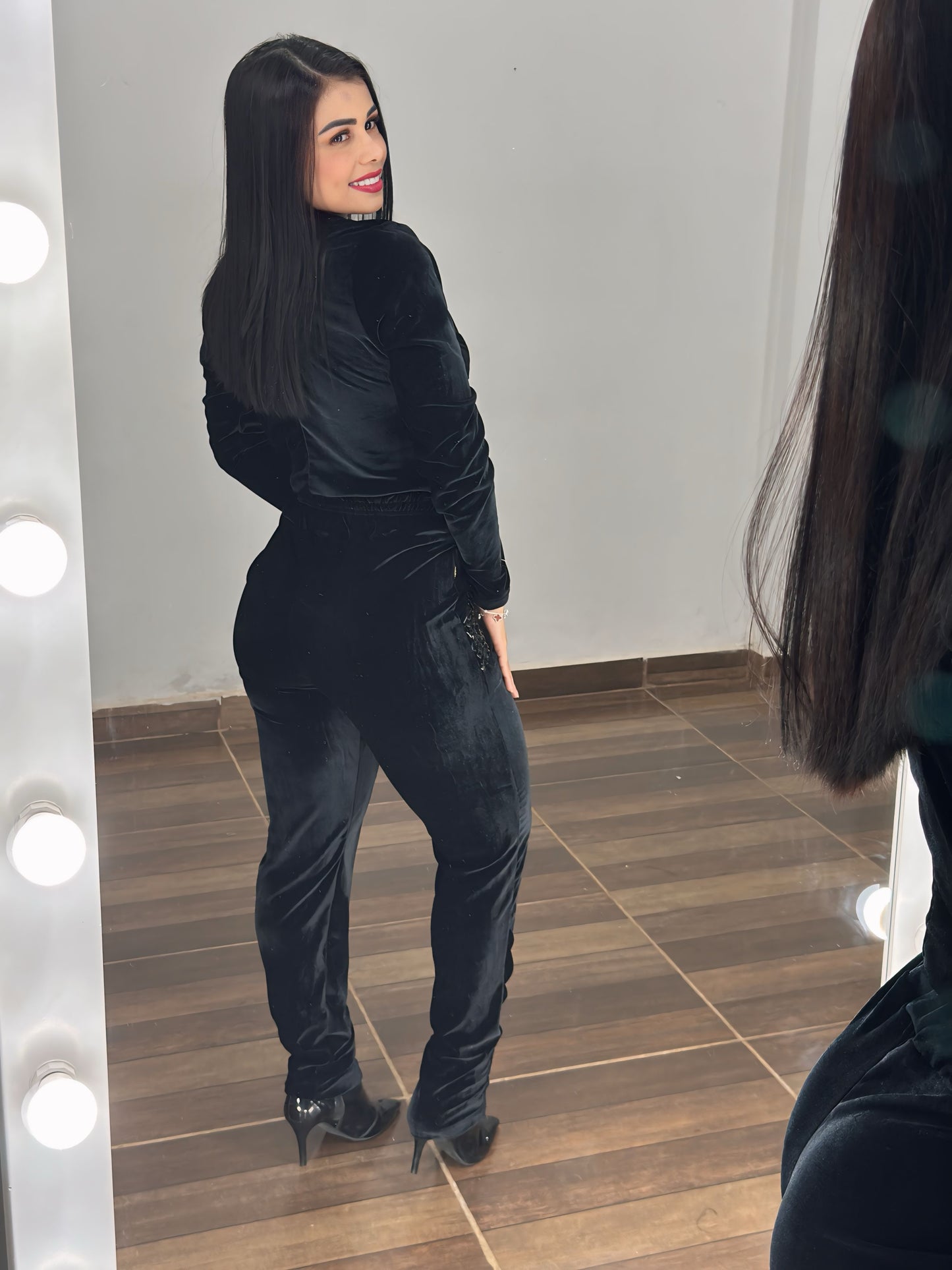Conjunto Veludo Lana