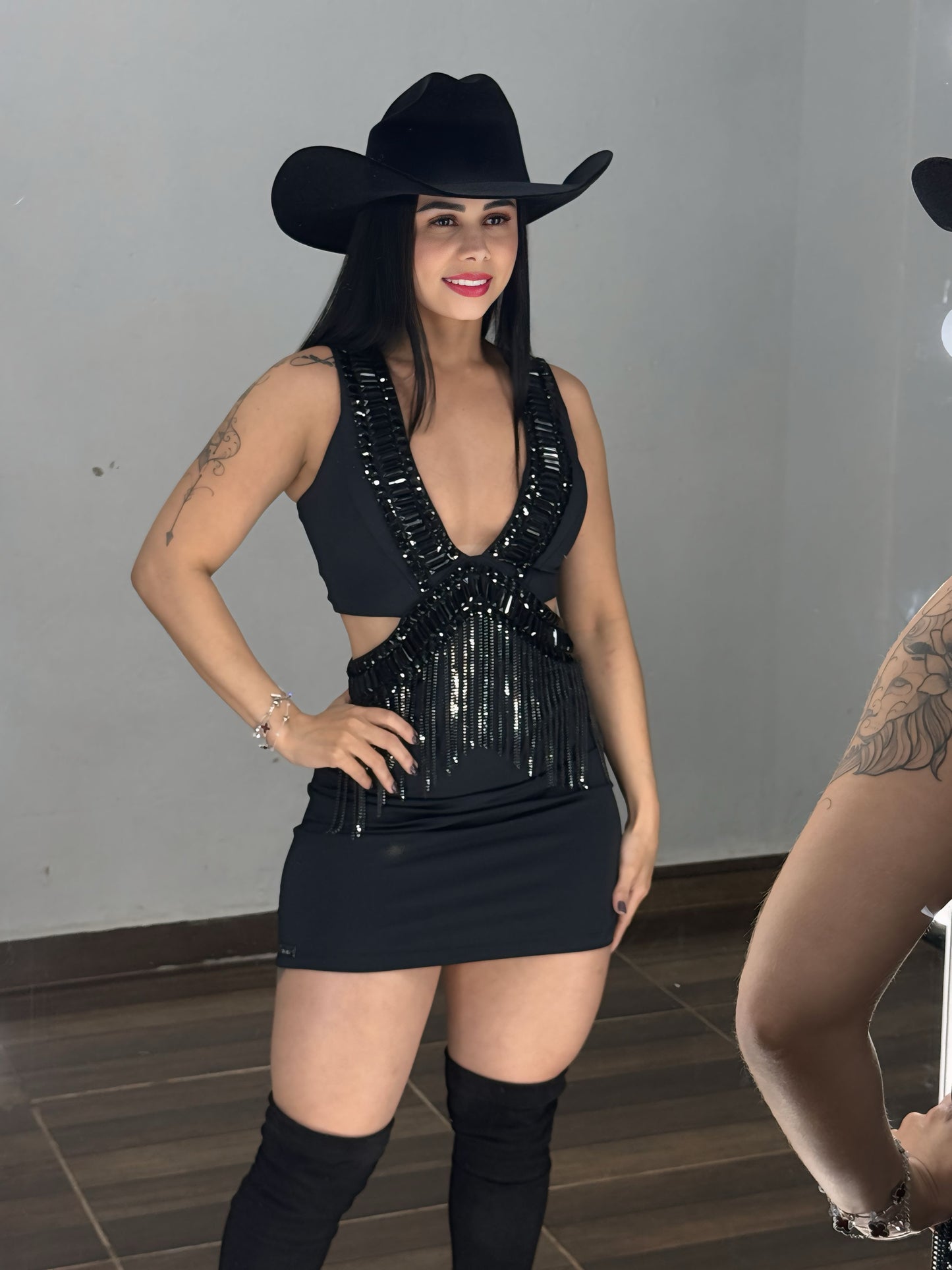 Vestido Black Star luxo ❤️