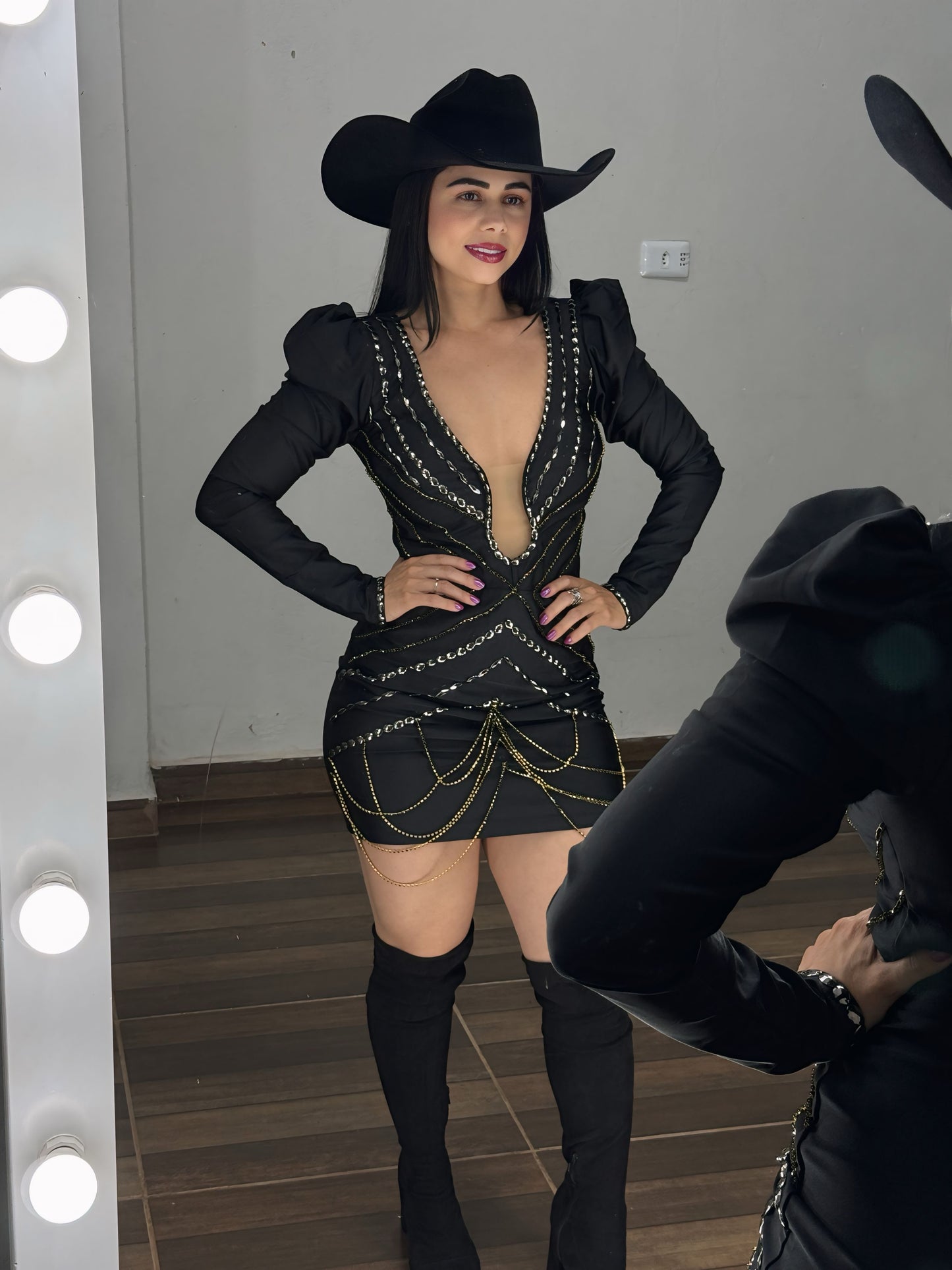 Vestido Dafini Preto