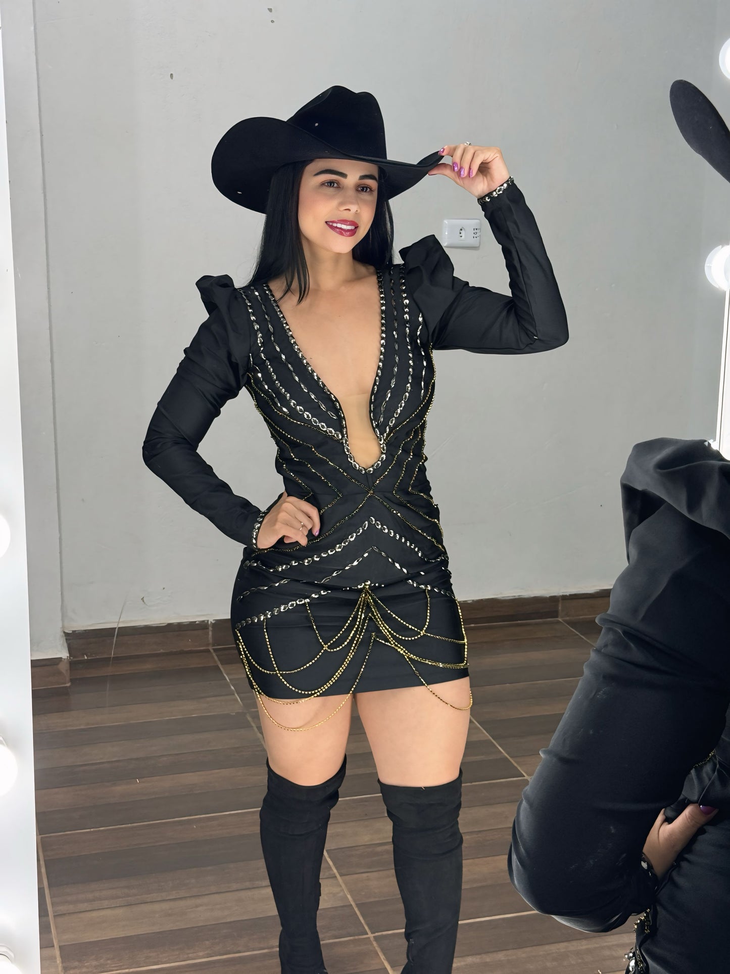 Vestido Dafini Preto