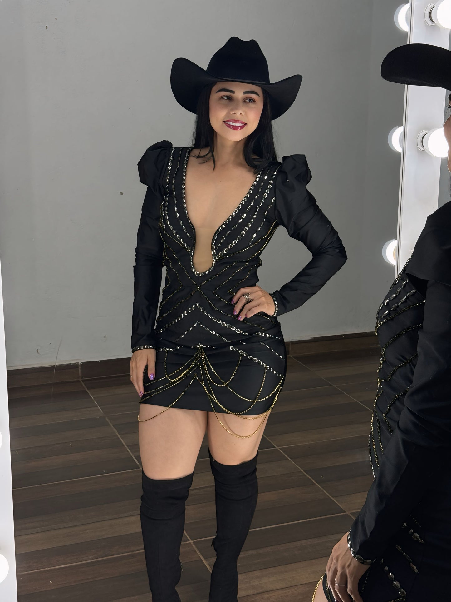 Vestido Dafini Preto