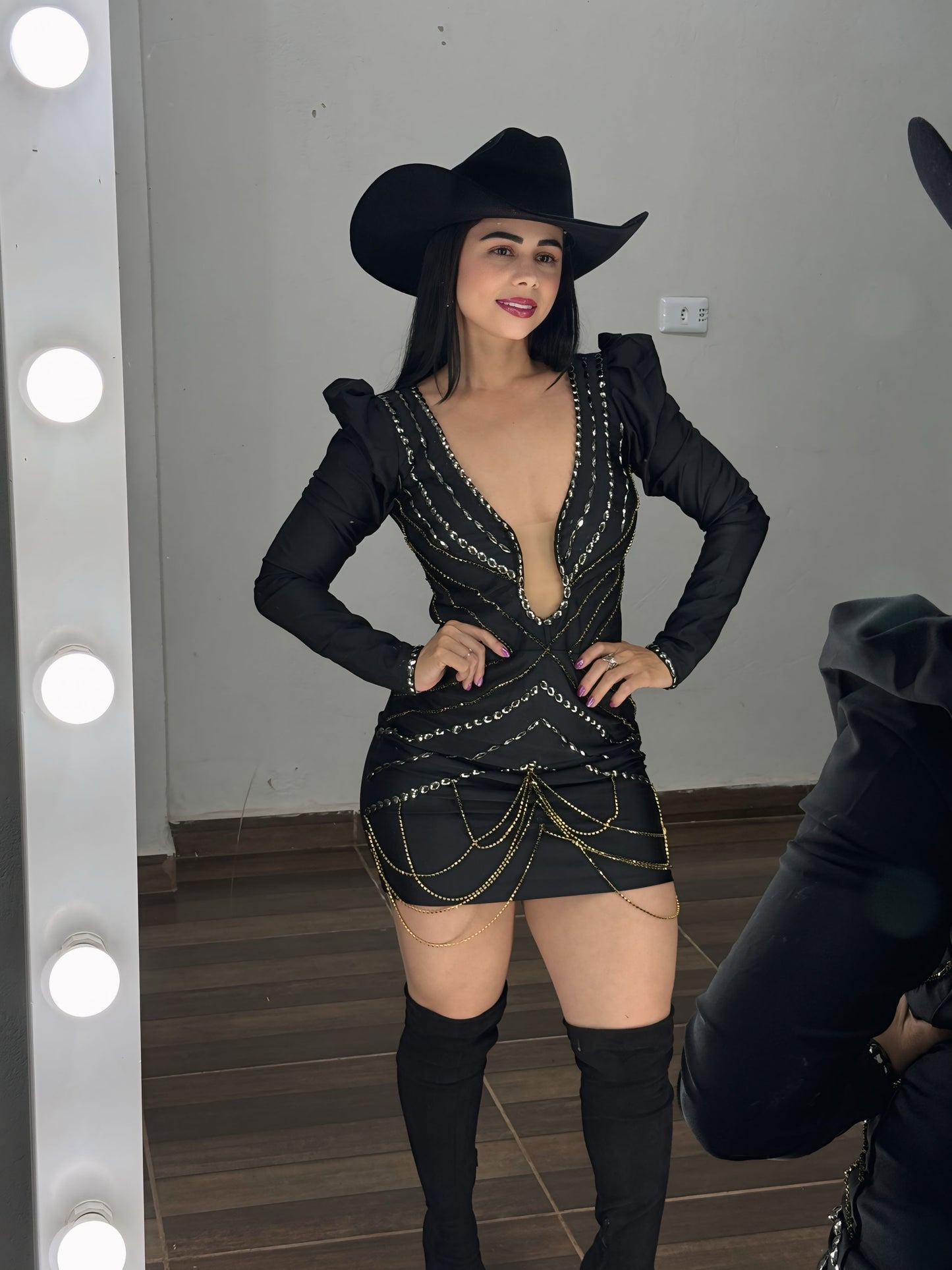 Vestido Dafini Preto