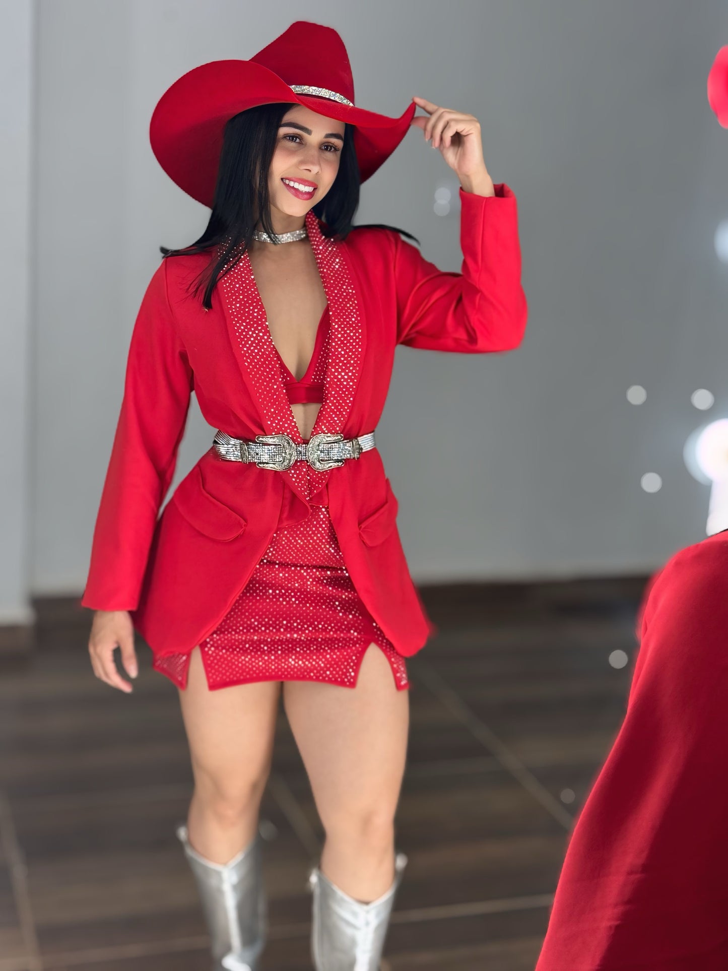 Conjunto cristal 3 peças kit