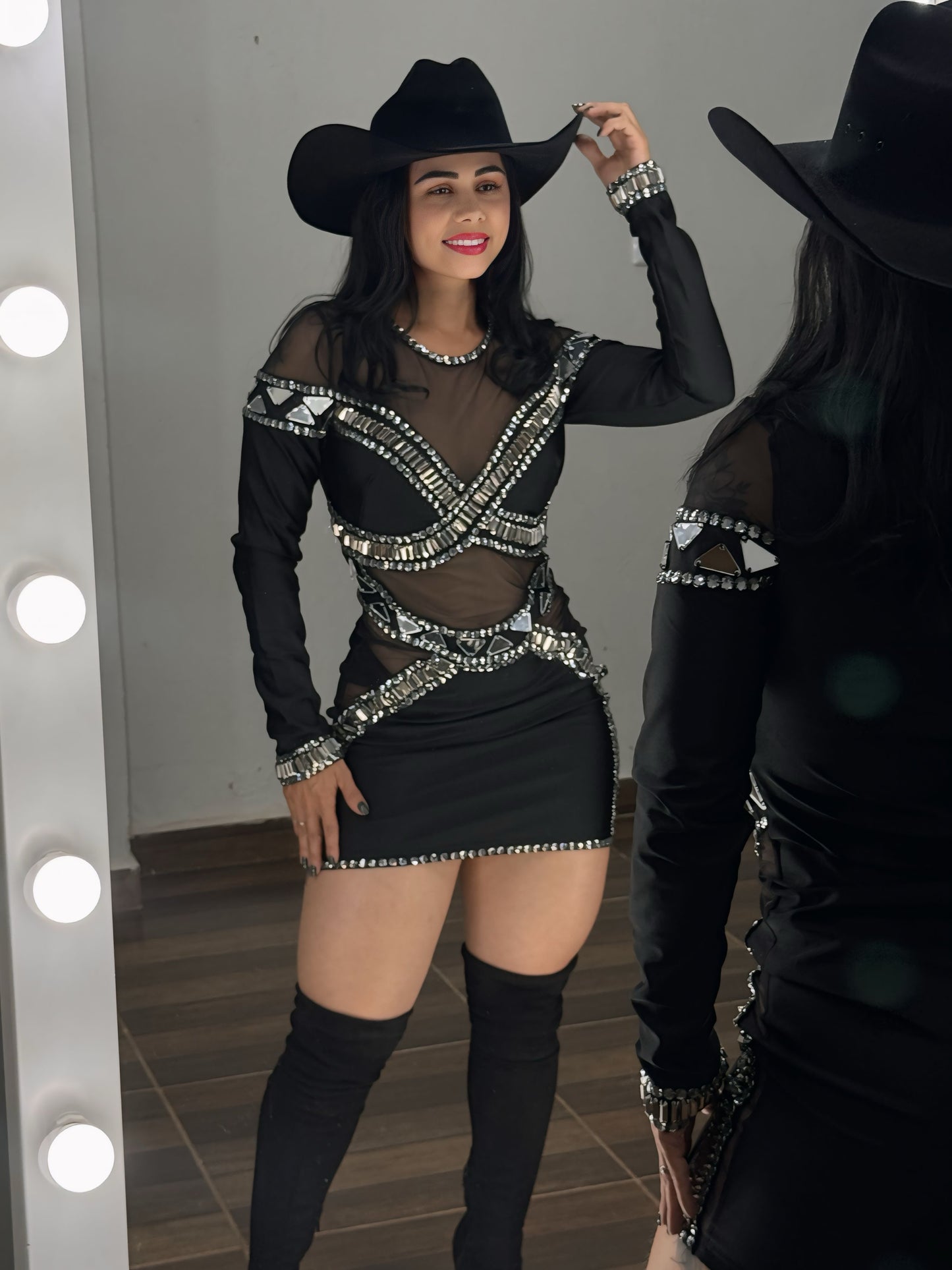 Vestido Belo preto