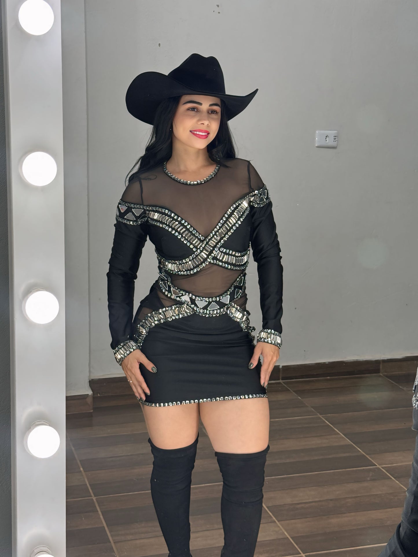 Vestido Belo preto