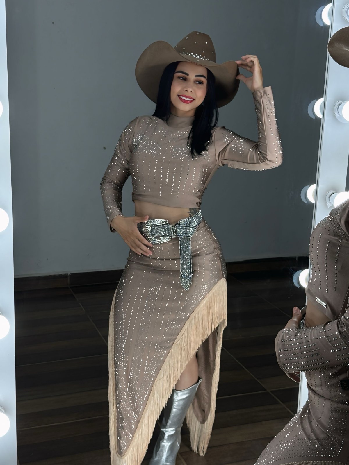 Conjunto Carol franja luxo - Preciosa by Catiuse Daniela