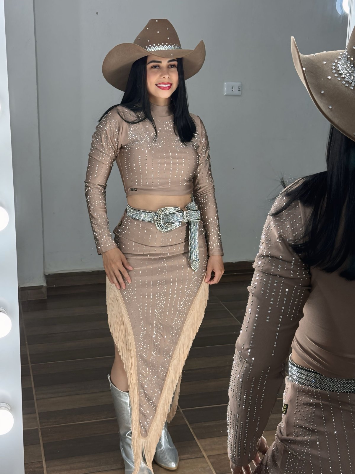 Conjunto Carol franja luxo - Preciosa by Catiuse Daniela