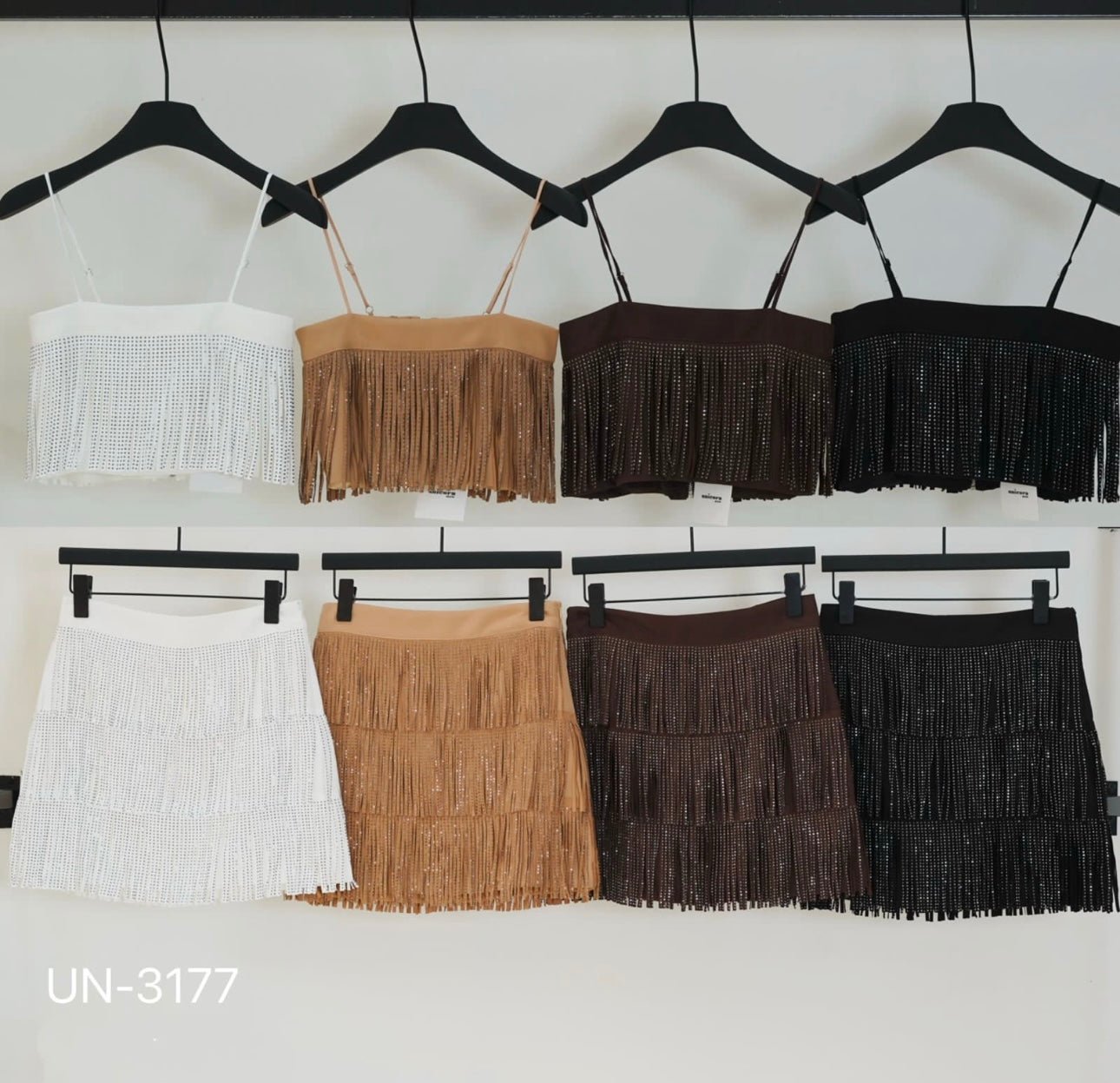 Conjunto Franja Brilho 😍 - Preciosa by Catiuse Daniela