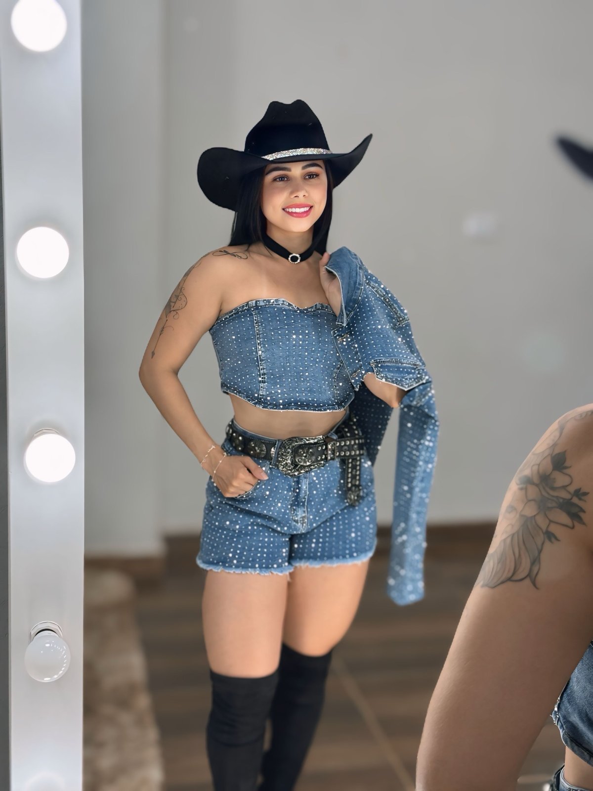 Conjunto Jeans Shine - Preciosa by Catiuse Daniela