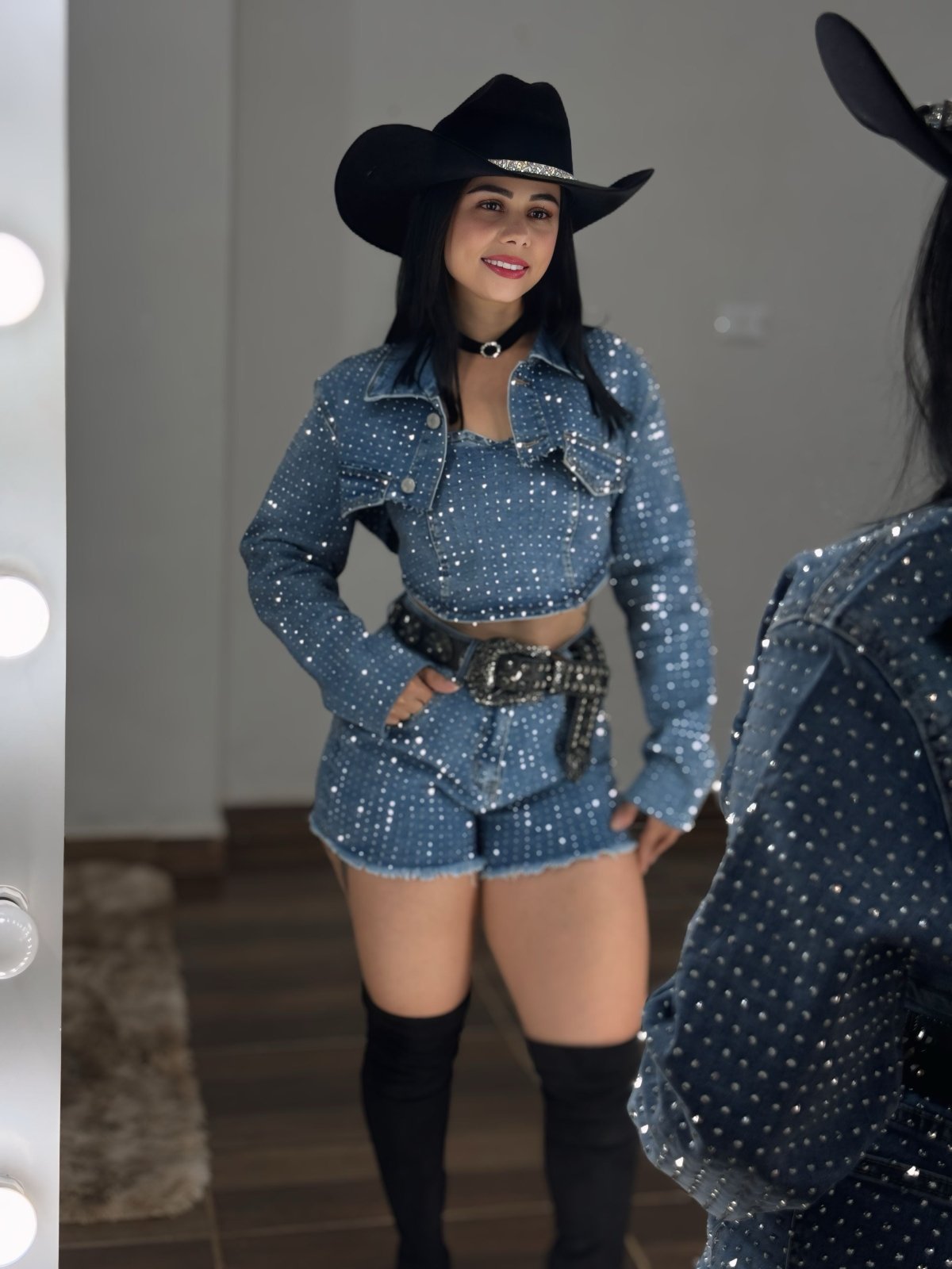 Conjunto Jeans Shine - Preciosa by Catiuse Daniela