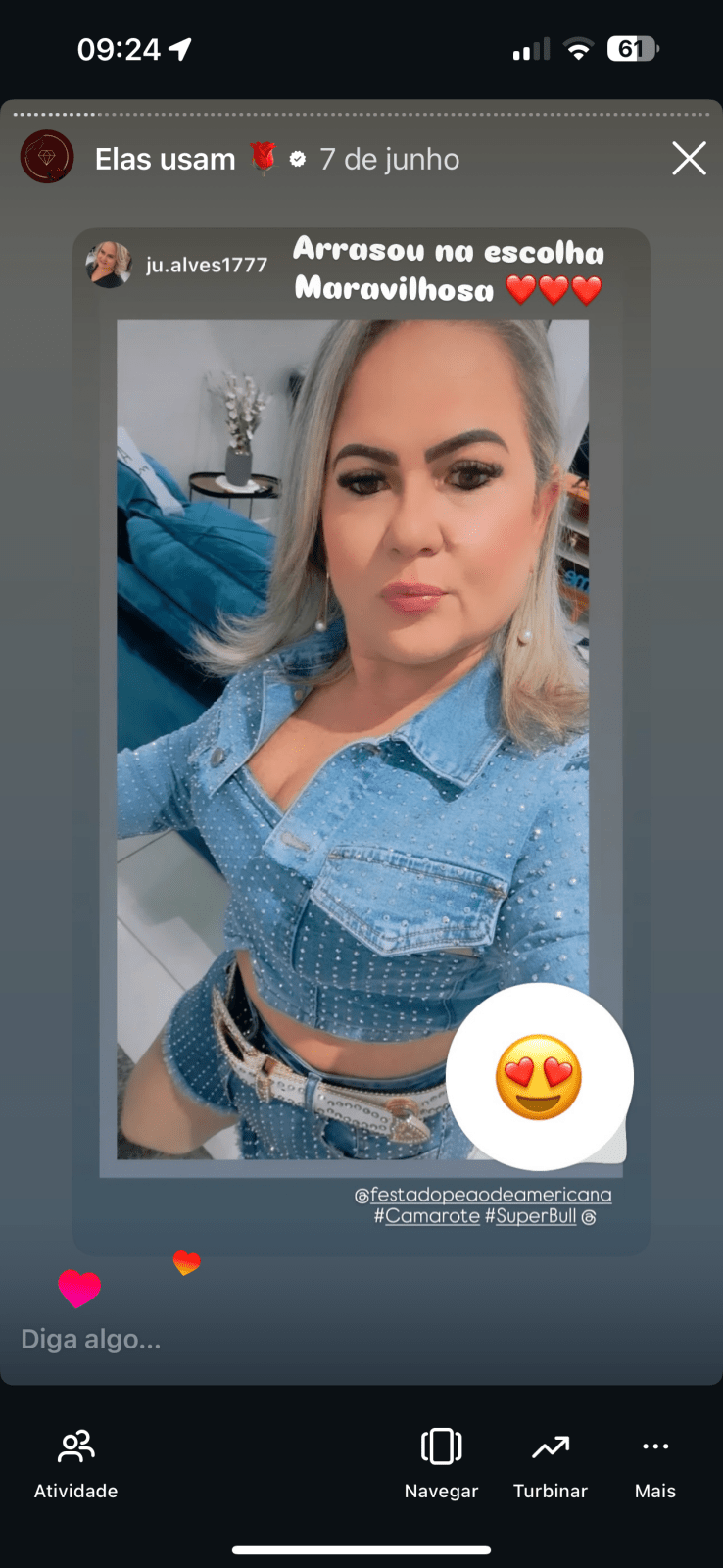 Conjunto Jeans Shine - Preciosa by Catiuse Daniela