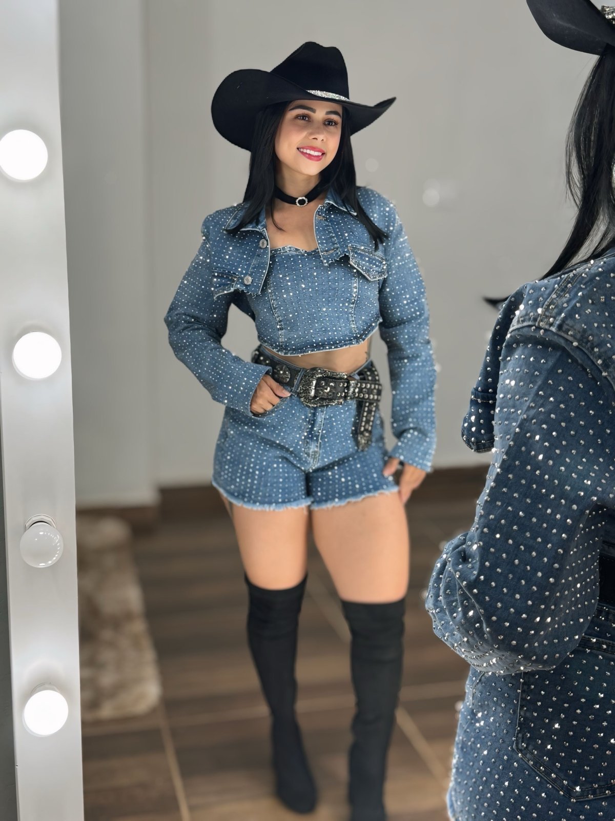 Conjunto Jeans Shine - Preciosa by Catiuse Daniela