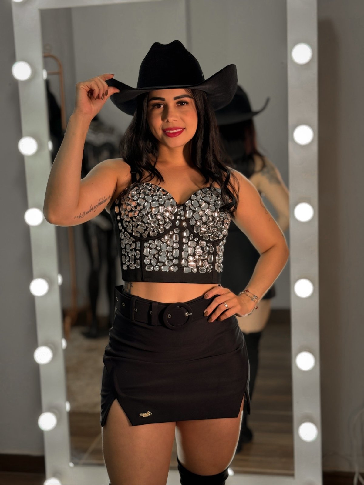SHORT SAIA MONTARIA LUXO COM CINTO - Preciosa by Catiuse Daniela