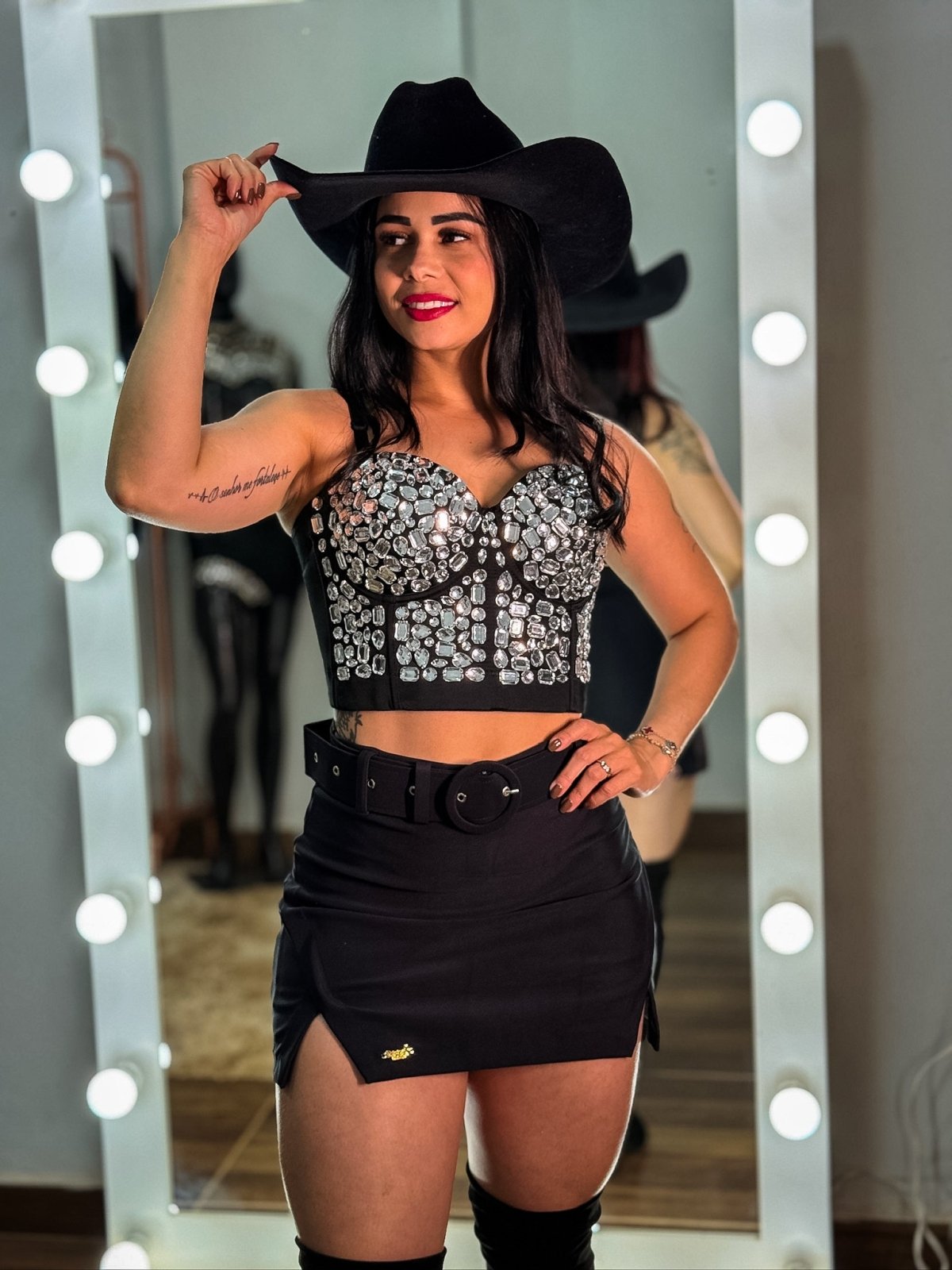 SHORT SAIA MONTARIA LUXO COM CINTO - Preciosa by Catiuse Daniela