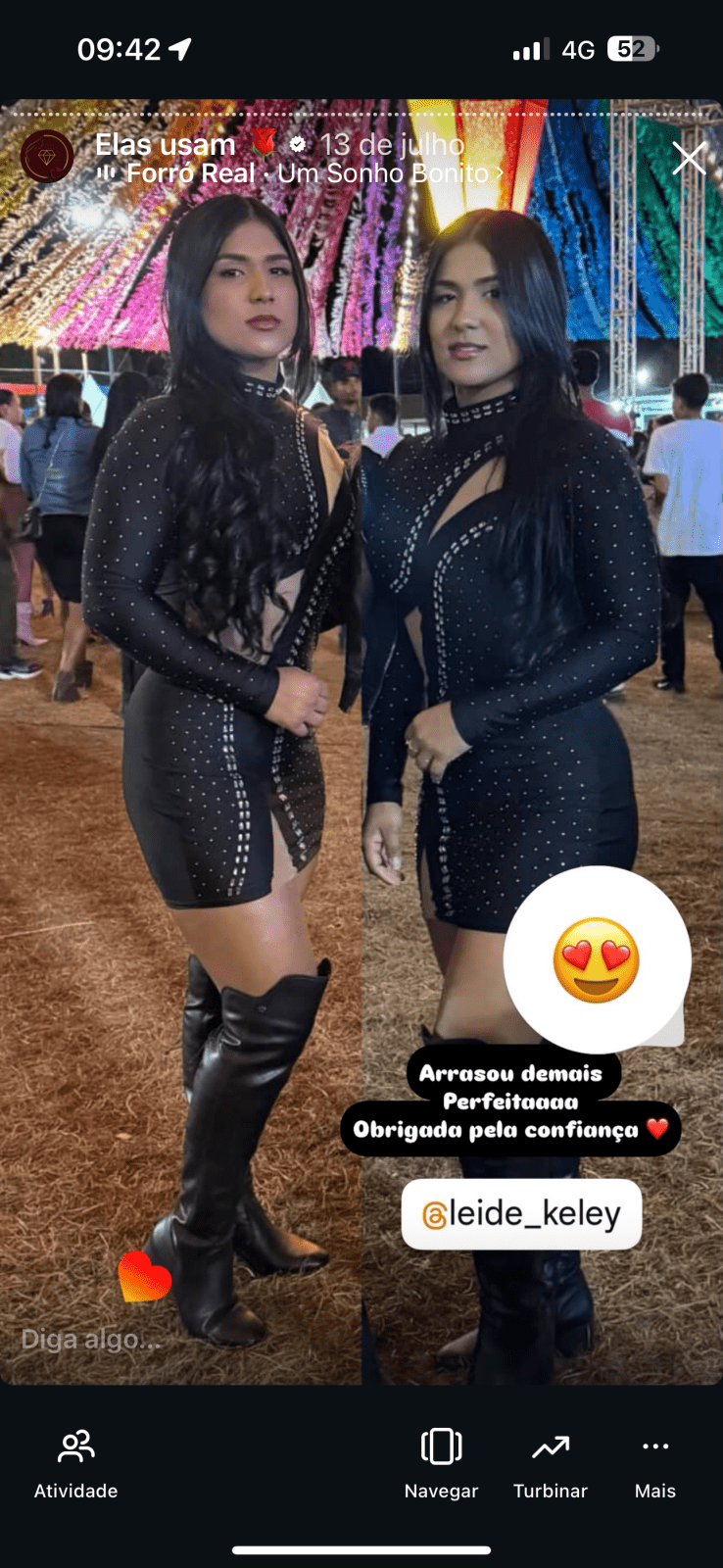Vestido balada com brilho Bel - Preciosa by Catiuse Daniela