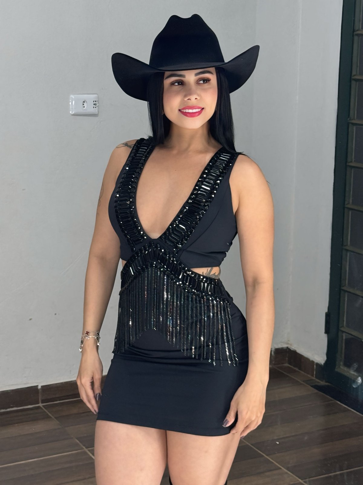 Vestido Black Star luxo ❤️ - Preciosa by Catiuse Daniela