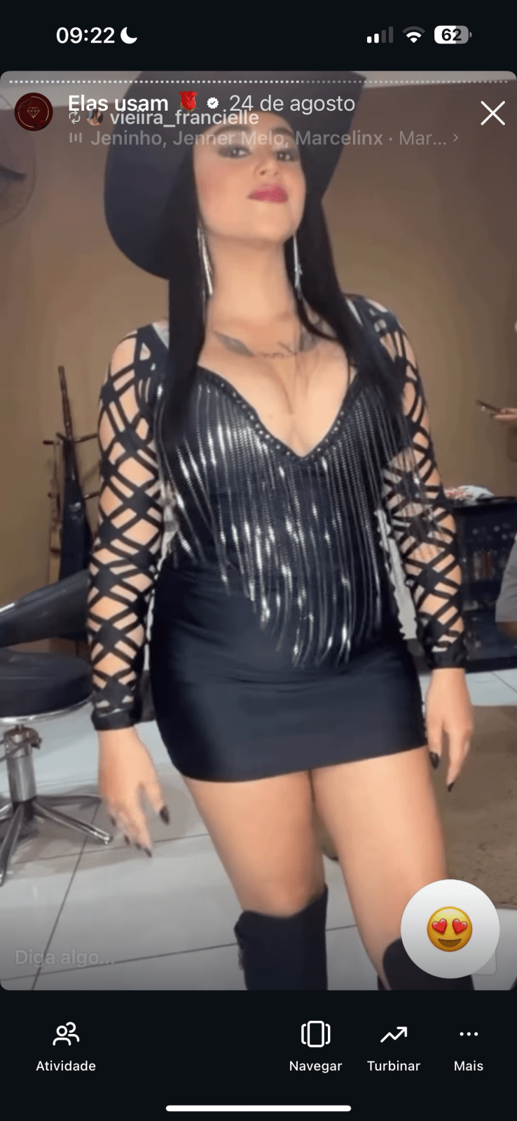 Vestido com franja e brilho Helo - Preciosa by Catiuse Daniela