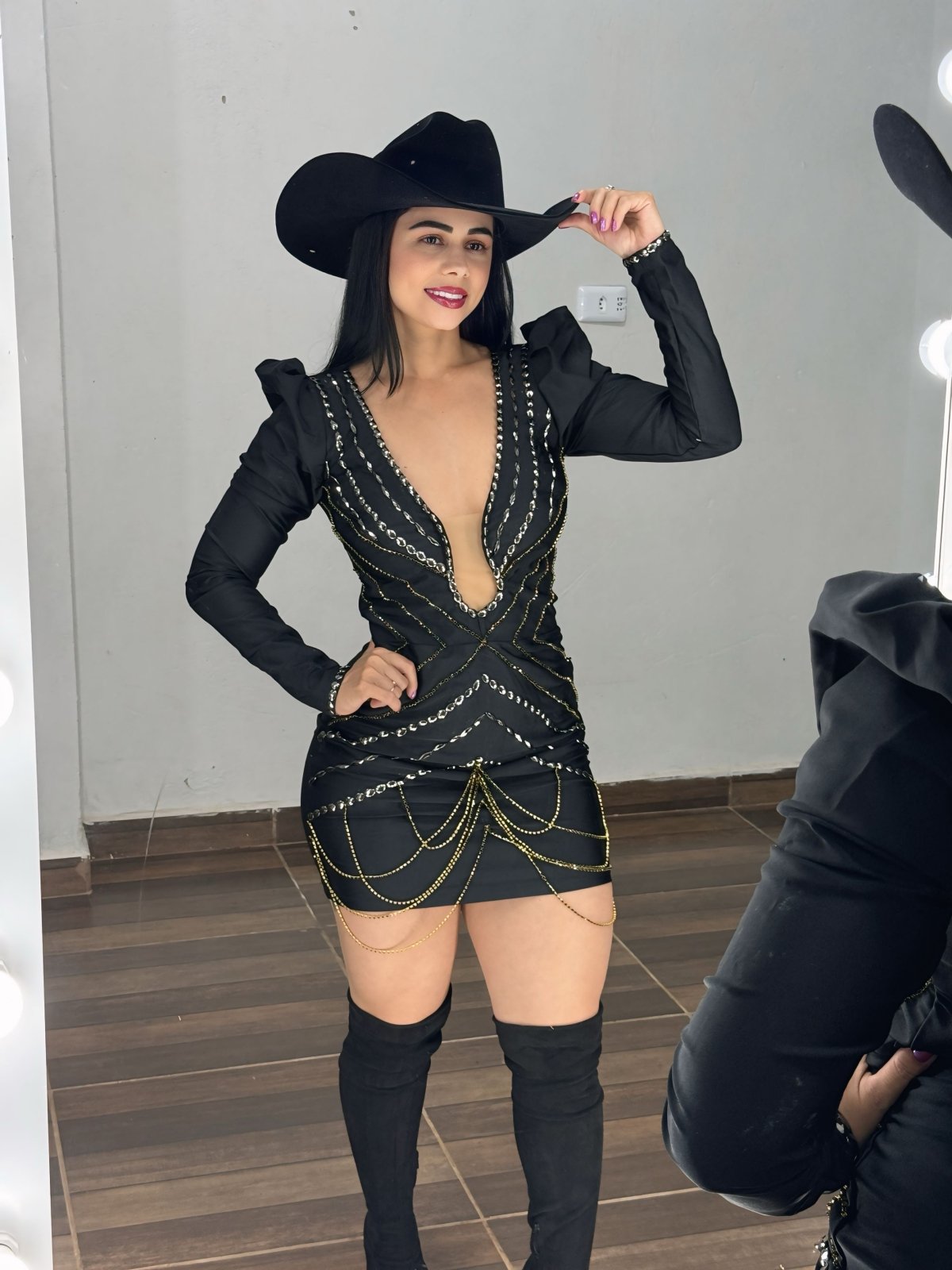 Vestido Dafini Preto - Preciosa by Catiuse Daniela