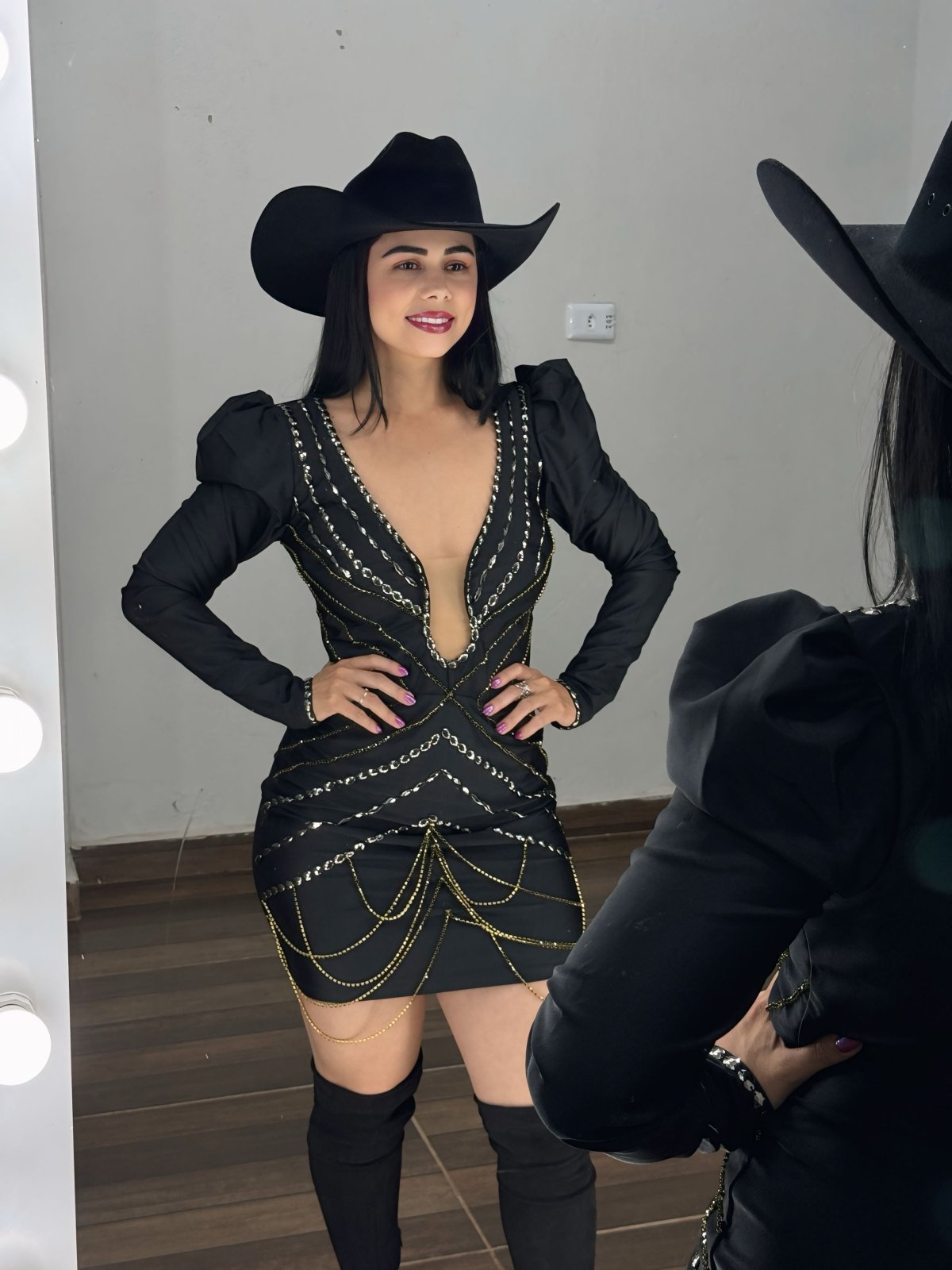 Vestido Dafini Preto - Preciosa by Catiuse Daniela