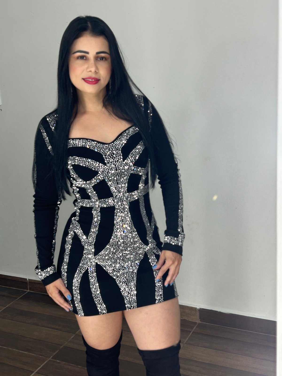 Vestido Marta em strass - Preciosa by Catiuse Daniela