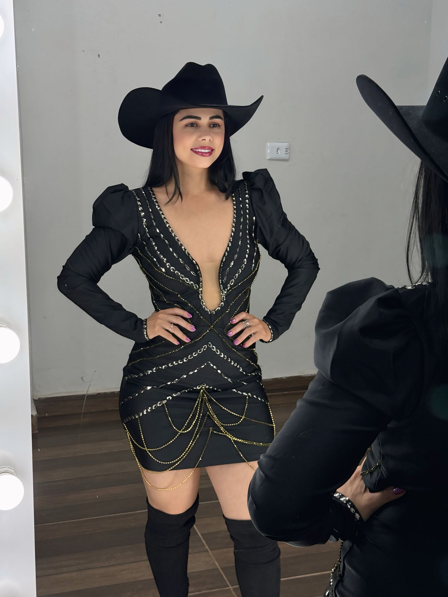 Vestido Dafini Preto