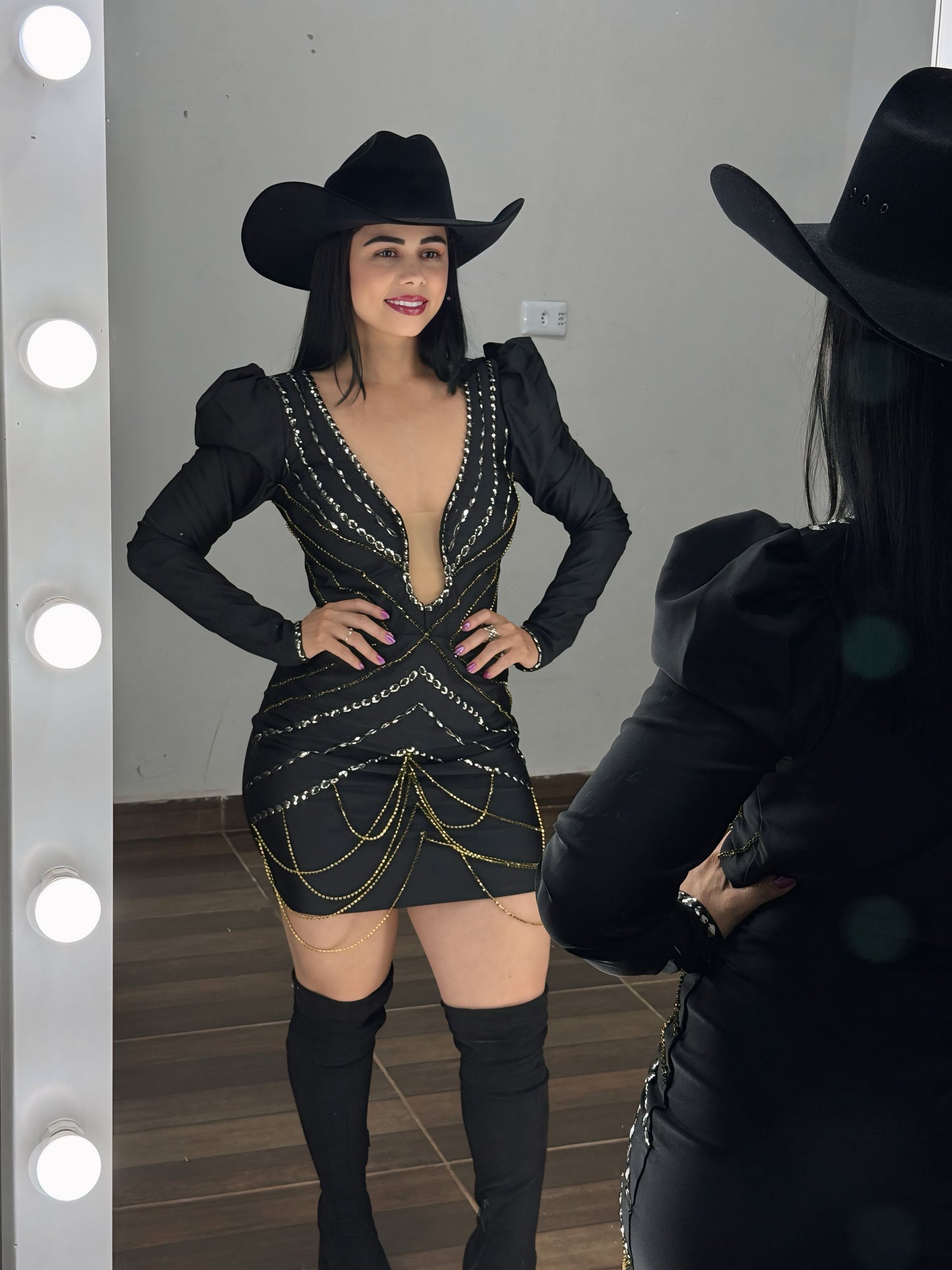 Vestido Dafini Preto