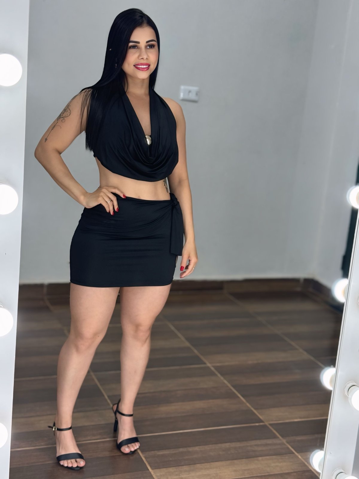 Conjunto de Saia e Cropped Paty - Preciosa by Catiuse Daniela