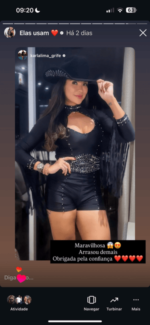 Macaquinho com franja e pedraria Jade 🖤 - Preciosa by Catiuse Daniela