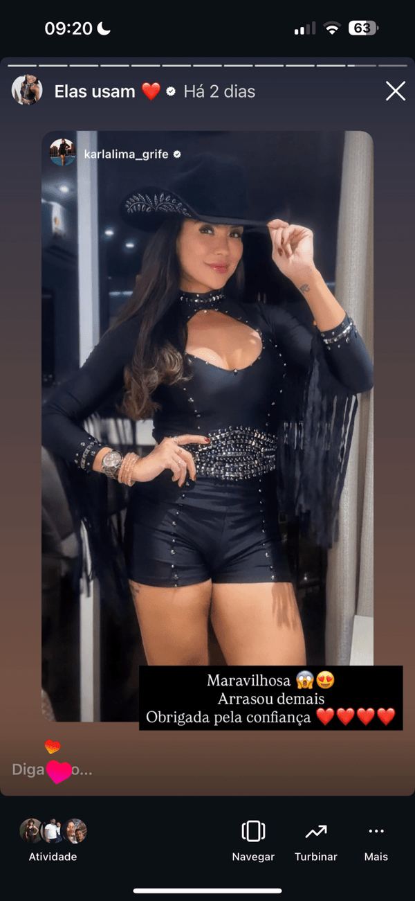 Macaquinho com franja e pedraria Jade 🖤 - Preciosa by Catiuse Daniela