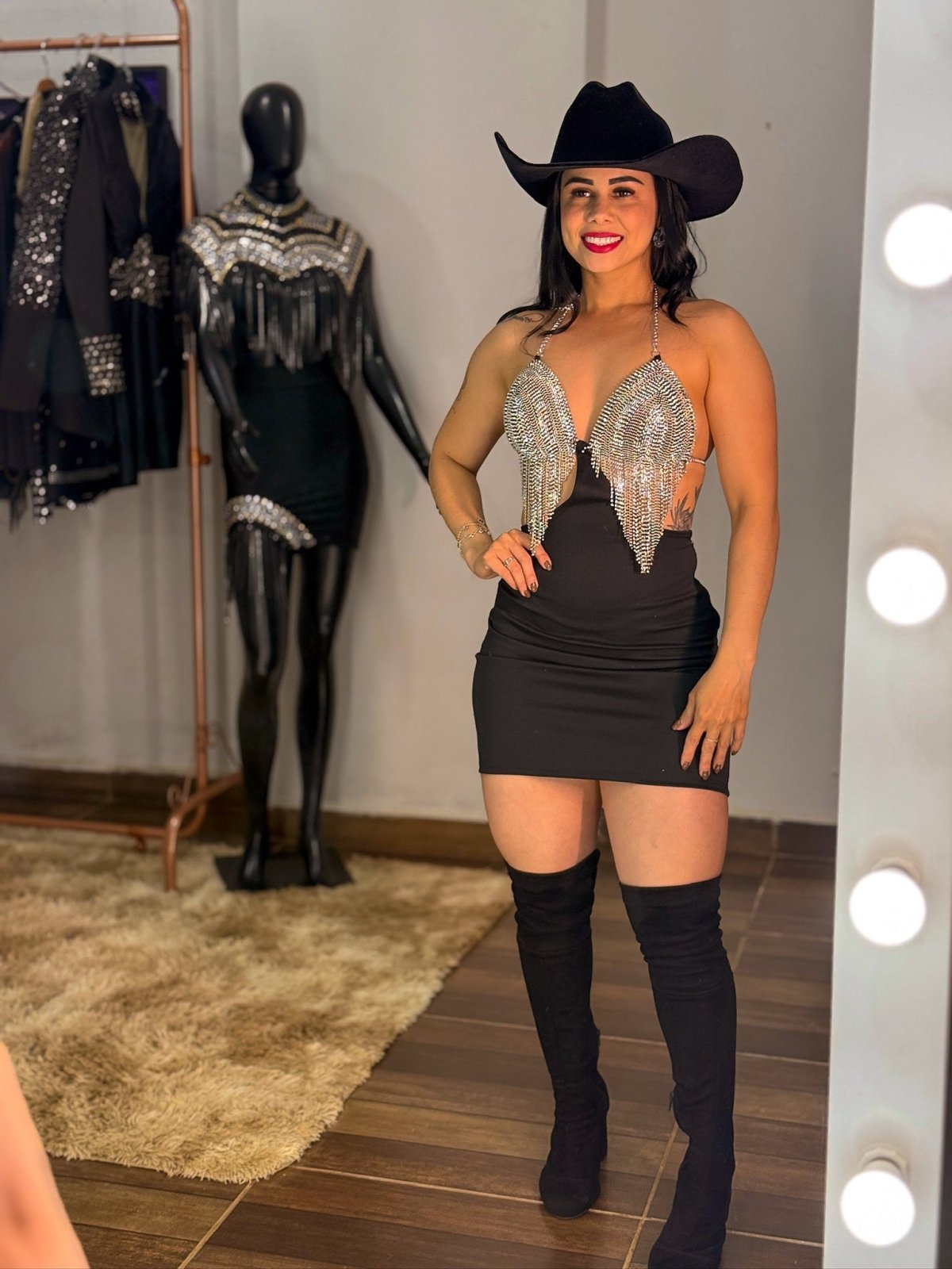 Vestido Ágatha – Sensualidade & Brilho - Preciosa by Catiuse Daniela