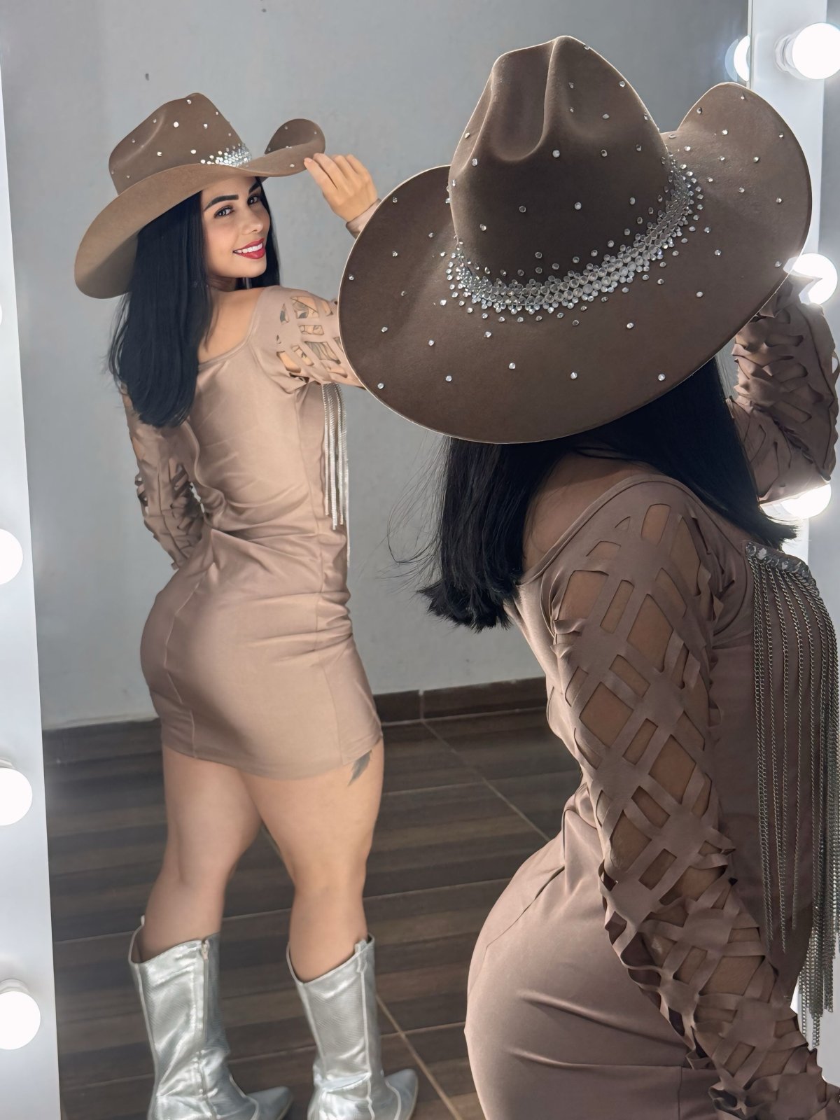Vestido com franja e brilho Helo - Preciosa by Catiuse Daniela