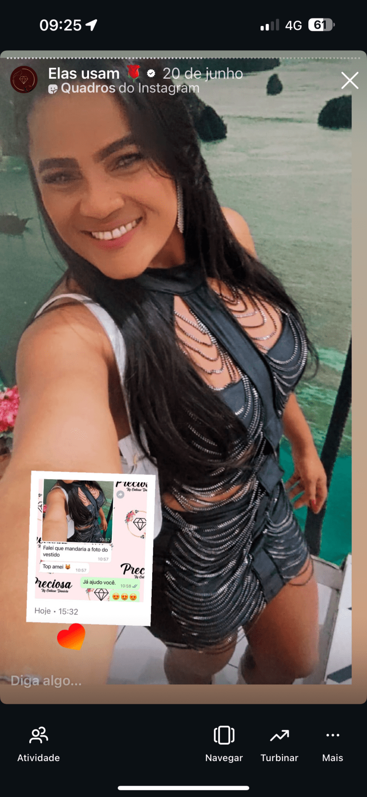 Vestido Corrente - Preciosa by Catiuse Daniela