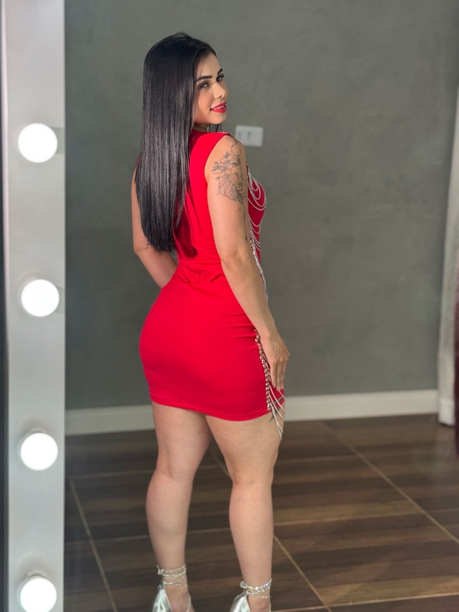 Vestido Corrente Luxo Cascata | Poliamida (38 - 44) - Preciosa by Catiuse Daniela