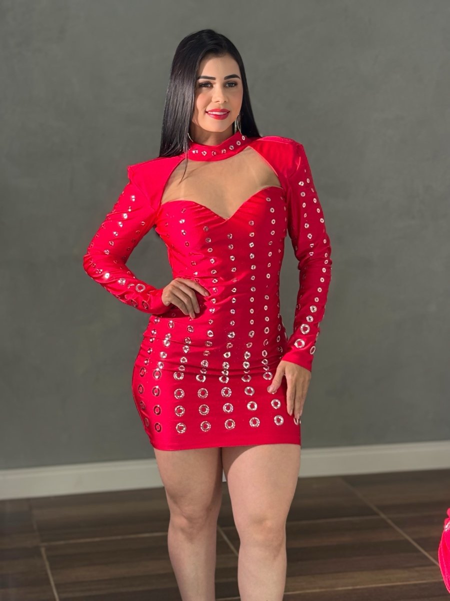 Vestido Ilhós Costa Nua e Ombreira Paloma - Preciosa by Catiuse Daniela